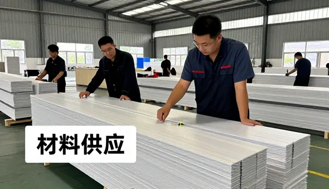 沧州领为工程技术有限公司展示材料供应实际应用效果